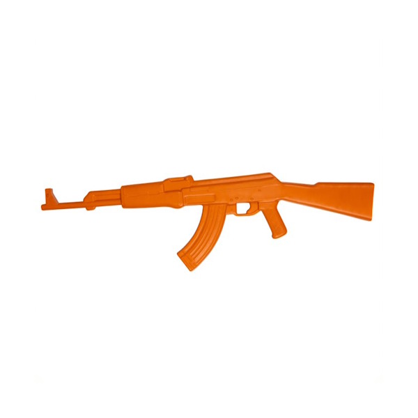 Karabin gumowy AK-47 – atrapa „Kałasznikow" – pomarańczowy