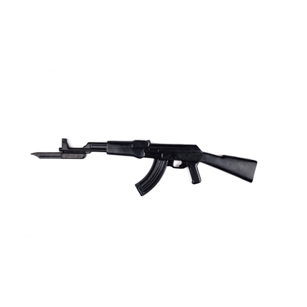 Karabin gumowy AK-47 – atrapa „Kałasznikow" z bagnetem