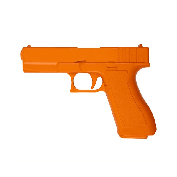 Pistolet gumowy GLOCK pomarańczowy
